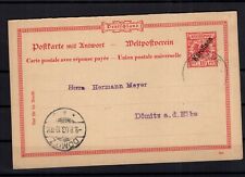 BP86836/ GERMAN CAROLINE ISLANDS / POSTAL STATIONERY / MI # P4 OBL / USED 300 €