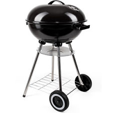 Kugelgrill Holzkohlegrill Standgrill Grillwagen XXL Rundgrill BBQ Grill Camping