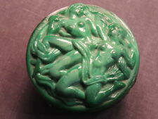 BOITE A BIJOUX VERRE MOULE MODERNISTE STYLE ART DECO DÉCOR A LA NAÏADE NYMPHE 2