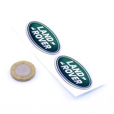 Land Rover Badge STICKERS Decal Vinyl Car 50mm x2 Race Racing Defender Discovery