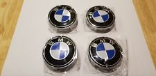 4x Nabenkappen Nabendeckel BMW 60mm Radkappe Embleme Felgendeckel Logo NEU  