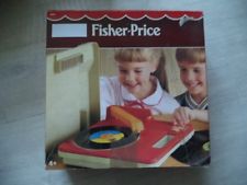Tourne Disque FISHER-PRICE - pour 45T et 33T - Vintage 1983 avec Boîte d’origine