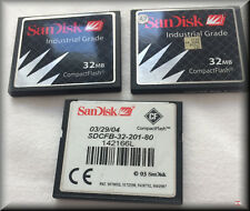 SanDisk Compact Flash CF-Card 32MB SDCFB Industrial mit Schutzhülle