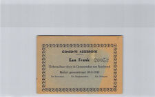 Belgique Commune d'Assebroek 1 Franc 20.5.1940 n° 20052