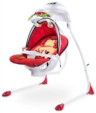 Transat Balancelle Bébé électrique Caretero Bugies Red