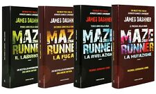 JAMES DASHNER / MAZE RUNNER [SET 4 LIBRI: IL LABIRINTO, LA FUGA, LA...] FANUCCI