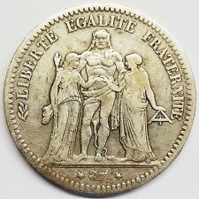 Ecu 5 Francs Hercule 1849 A