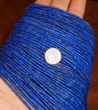 Fil Perles Lapis Lazuli Pierre Naturelle Natural Stone Beads Strand Afghanistan