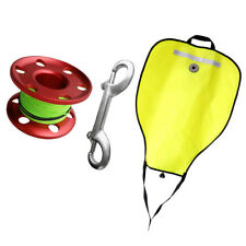 Bobine compacte de plongée de doigt de bobine de plongeur 30m / 98ft et sac