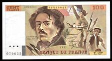 billet de 100 francs type 1978 Delacroix - 1987 - NEUF - UNC