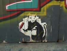 Banksy - Painter Rat Ed.300 Printed Signature Ed.number pencil France