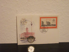 Numisbrief: 750 Jahre Berlin: Rotes Rathaus (5 Mark, Deutschland DDR 1987)