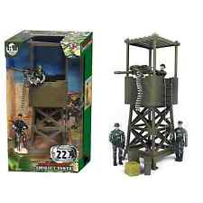 World PeaceKeepers Army Military Lookout Tower With Army Figures 3+ Years 