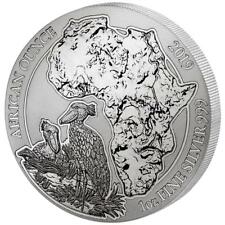 Ruanda - 50 Francs 2019 - Schuhschnabel - African Ounce (12.) - 1 Oz Silber ST