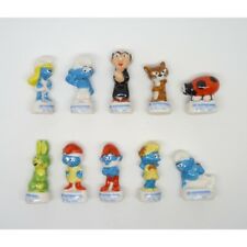 Série complète de 10 fèves Les Schtroumpfs et le village perdu 2018