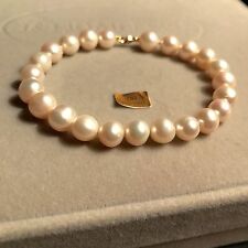 BRACELET PERLES DE CULTURE EN OR JAUNE  750/000 18K 