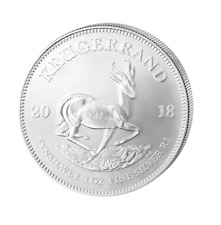 Krügerrand Krugerrand 2018 1 OZ Silber Silver Argent Südafrika South Africa