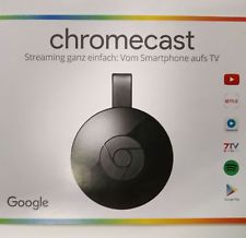 Google Chromecast (2. Generation) Digital Media Streamer - Schwarz