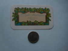 Carte ancienne " mousse parfumée " de NESLY