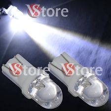  2 Lampade LED T10 BIANCO Luci Lampadine Luce Targa Posizione W5W Auto 12V