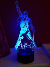 Freddie Mercury of Queen Acrylic Engraved LED lamp
