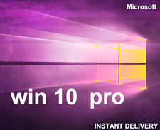 Microsoft Windows 10 Pro Professional 32/64bit Genuine License Key