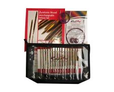 KnitPro Symfonie Wood Deluxe Interchangeable Circular Knitting Needle Set