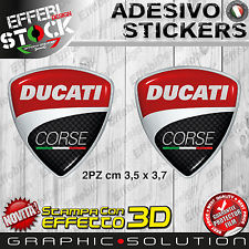 Adesivo / Sticker DUCATI CORSE scudetto desmoquattro panigale monster diavel 748