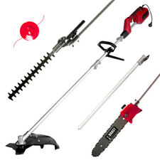 Elektro Motorsense Freischneider Multitool Heckenschere Astsäge Trimmer 900 Watt