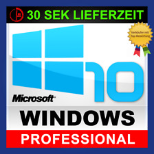 Windows 10 Professional 32/64 Bit Product Key - Win 10 Pro OEM Lizenzschlüssel