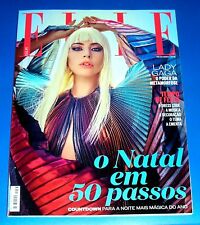 LADY GAGA, full magazine ELLE, STANDARD SIZE, 27 x 21 cm, PORTUGAL,DECEMBER 2018