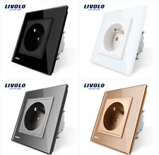 prise de luxe en verre LIVOLO