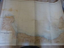 carte hydrographique du cap lévy au cap d'antifer , baie de seine (car01)