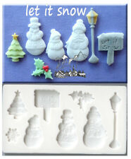 FDA Silikonform Let it snow 0020