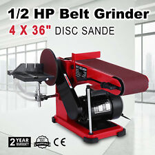 Ponceuse à bande et à disque 375W 230v à polir Ponceuse électrique ponçage