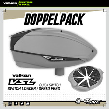VALKEN VSL Switch Loader Hopper + Speed Feed Paintball Cal. 50/68  grau NEU