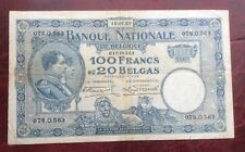 Belgique - Joli  billet de 100 Francs  Bleu du 15-07-1927