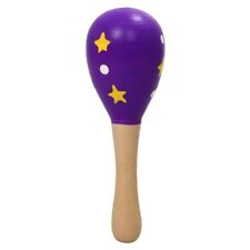 Un Maraca en bois Instrument de musique Jouet pour enfants A1O7