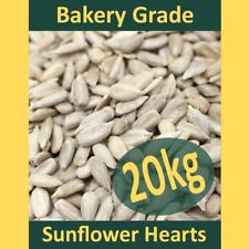 20kg Sunflower Hearts Wild Bird Food PREMIUM BAKERY GRADE Dehulled Kernels Seeds