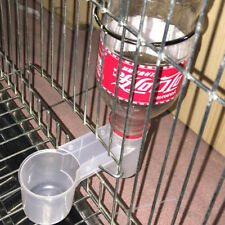 Bird Drinker Food Feeder Waterer for Budgie Aviary Finch Plastic Environmental