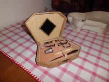mercerie ancienne jouet ancien coffret boîte nécessaire à couture
