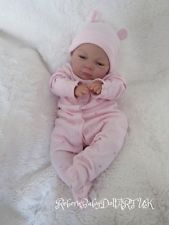 Eyes Open Reborn Baby GIRL Doll by #RebornBabyDollArtUK