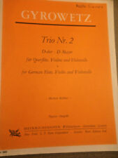 Adalbert Gyrowetz : " Trio Nr. 2 " D-dur