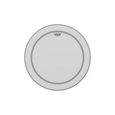 Weißes REMO 14" Powerstroke P3 Coated Drum Fell mit integriertem Dämpfungsring