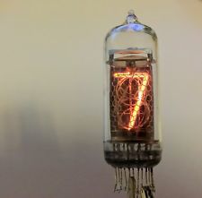 1 PCS IN-14 NIXIE NEON DIGITAL TUBE TESTED