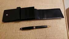 Montblanc Black 3 Pen pouch and Empty  pencil 