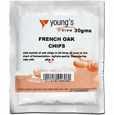 Chêne Chips Français 30g Youngs bière de brassage maison,Vin,Fabrication