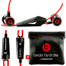 ORIGINAL MONSTER iBEATS BEATS BY DR. DRE IN-EAR HEADSET KOPFHÖRER --- SCHWARZ