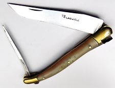 ANCIEN LAGUIOLE 73 THÉRIAS * LAME CARBONE – POINÇON * Ж FORGÉE * Ω