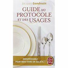 Livre NEUF - Guide du protocole et des usages
